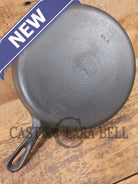 1940’s Griswold No. 8 Cast Iron Skillet with Small Block Logo and Smooth Bottom 704 I - Skillet