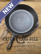 1940’s Griswold No. 8 Cast Iron Skillet with Small Block Logo and Smooth Bottom 704 I Skillet