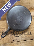 1940’s Griswold No. 8 Cast Iron Skillet with Small Block Logo and Smooth Bottom 704 I Skillet