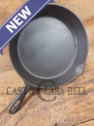 1940’s Griswold No. 8 Cast Iron Skillet with Small Block Logo and Smooth Bottom 704 I - Skillet