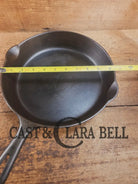 1940’s Griswold No. 8 Cast Iron Skillet with Small Block Logo and Smooth Bottom 704 N Skillet