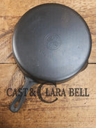 1940’s Griswold No. 8 Cast Iron Skillet with Small Block Logo and Smooth Bottom 704 U Skillet