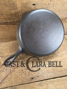 1940’s Griswold No. 8 Cast Iron Skillet with Small Block Logo and Smooth Bottom 704 Z Skillet