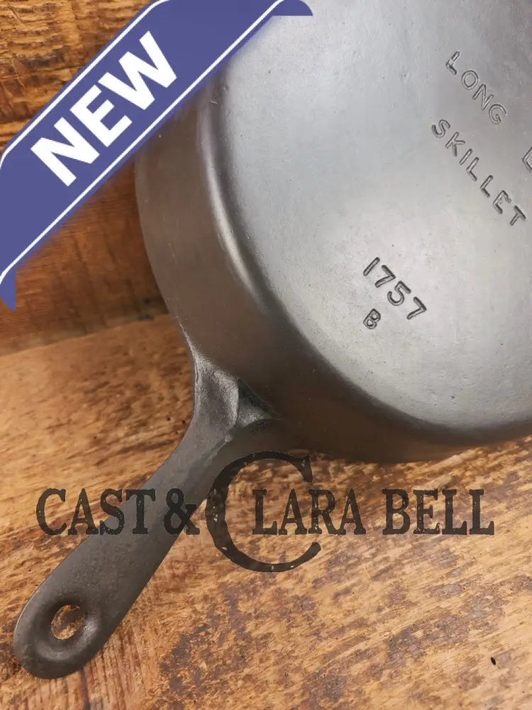 1940’s Hard to find Wagner’s Long Life #7 Cast Iron Skillet 1757. Great gift!! Skillet