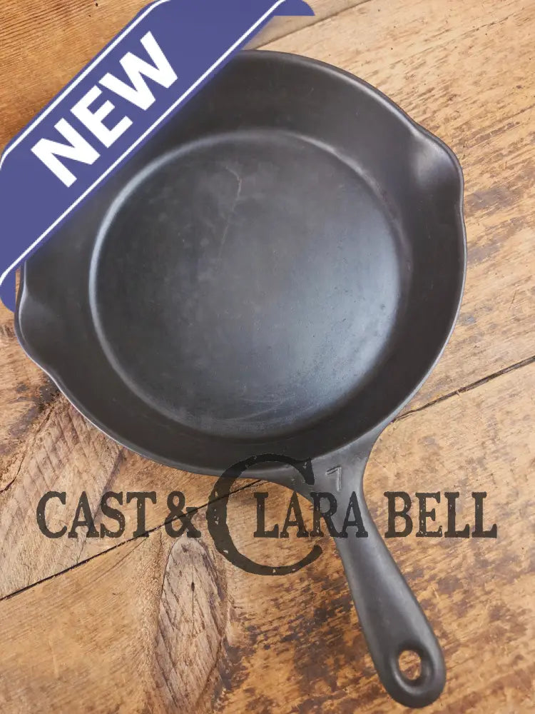 1940’s Hard to find Wagner’s Long Life #7 Cast Iron Skillet 1757. Great gift!! Skillet