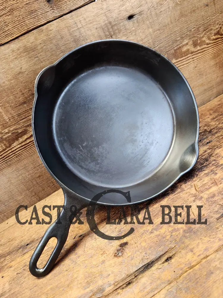 1940’S Iron Mountain By Griswold #7 Skillet With Heat Ring 1032. Harder To Find!