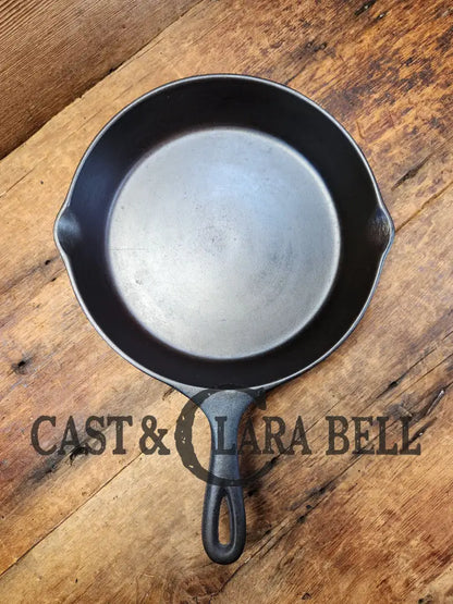 1940’S Lodge #6 Skillet With 3-Notch Heat Ring. Restored And Ready To Use!