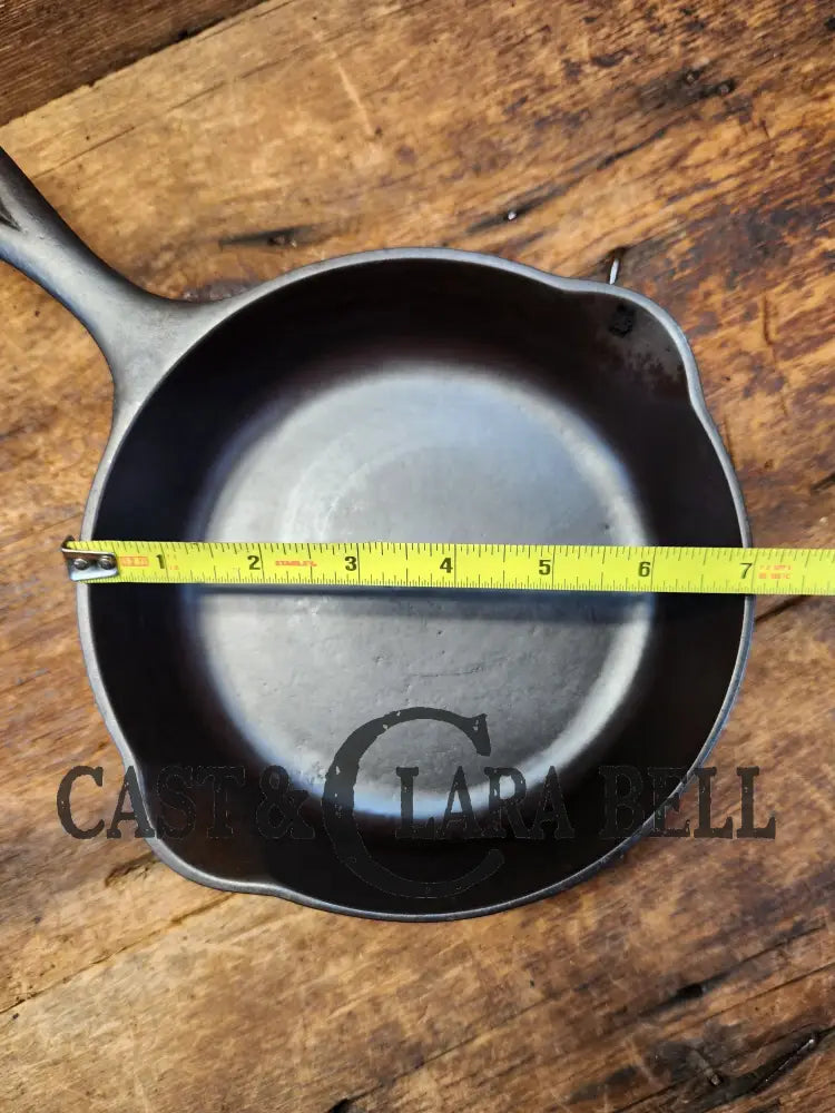 1940’S Lodge #6 Skillet With 3-Notch Heat Ring. Restored And Ready To Use!