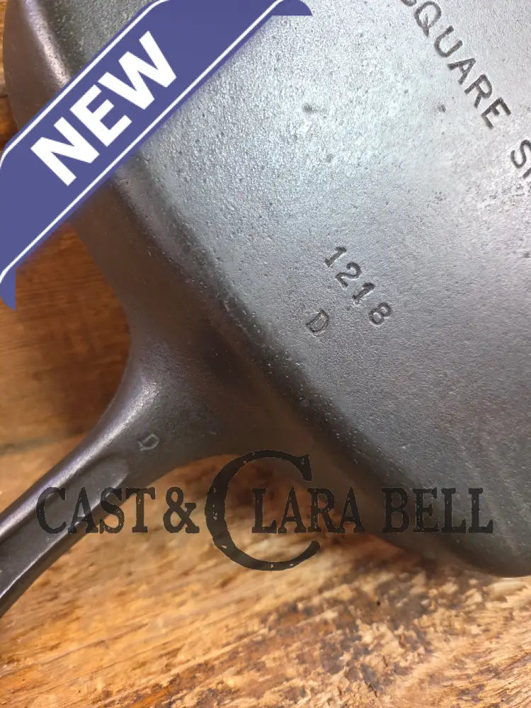 1940’s Wagner Square Skillet with Stylized Logo 1218 D. GREAT pan to have in the kitchen! Skillet