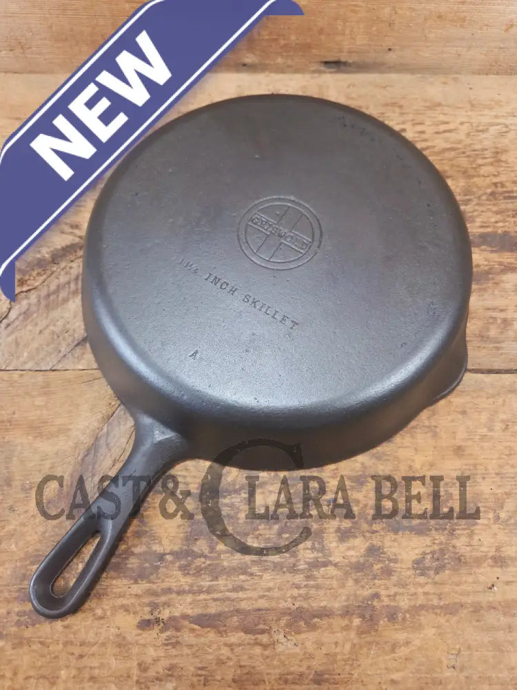 1950’s Wagner made Griswold #9 Skillet with Smooth Bottom. FANTASTIC daily cooker for gas or electric coil only. 11 1/4