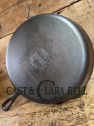 1950’s Wagner made Griswold #9 Skillet with Smooth Bottom. FANTASTIC daily cooker for gas or electric coil only. 11 1/4