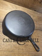 1950’s Wagner made Griswold #9 Skillet with Smooth Bottom. FANTASTIC daily cooker for gas or electric coil only. 11 1/4