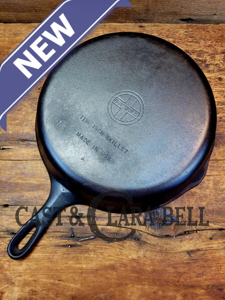 1950’S Wagner Made Griswold #9 Skillet With Smooth Bottom. Fantastic Daily Cooker! Wonderful