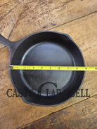 1960’s era Lodge #6 Cast Iron Skillet SK with 3 Notch Heat Ring ’H’. Great daily user!