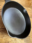 The Classic 8! 1940’s Iron Mountain by Griswold #8 Skillet with Heat Ring 1033. Unique brand from an iconic company