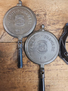 Gorgeous original complete Favorite Piqua tall base waffle iron. Est 1920’s and makes crispy waffles! (Copy) Waffle Iron