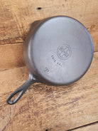 HTF Griswold No. 7 Cast Iron Skillet with Small Block Logo and Grooved Handle 701 Skillet