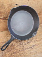 HTF Griswold No. 7 Cast Iron Skillet with Small Block Logo and Grooved Handle 701 Skillet
