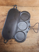 Hot Item!! Late 1800’s Fully Marked Highland Foundry Co pancake flop griddle. Very unique gift idea and new family