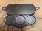 Hot Item!! Late 1800’s Fully Marked Highland Foundry Co pancake flop griddle. Very unique gift idea and new family