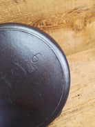 Gorgeous Early 1900’s Lodge #6 Skillet with Single Notch Heat Ring with ’I’ makers mark. Not an easy one to find.