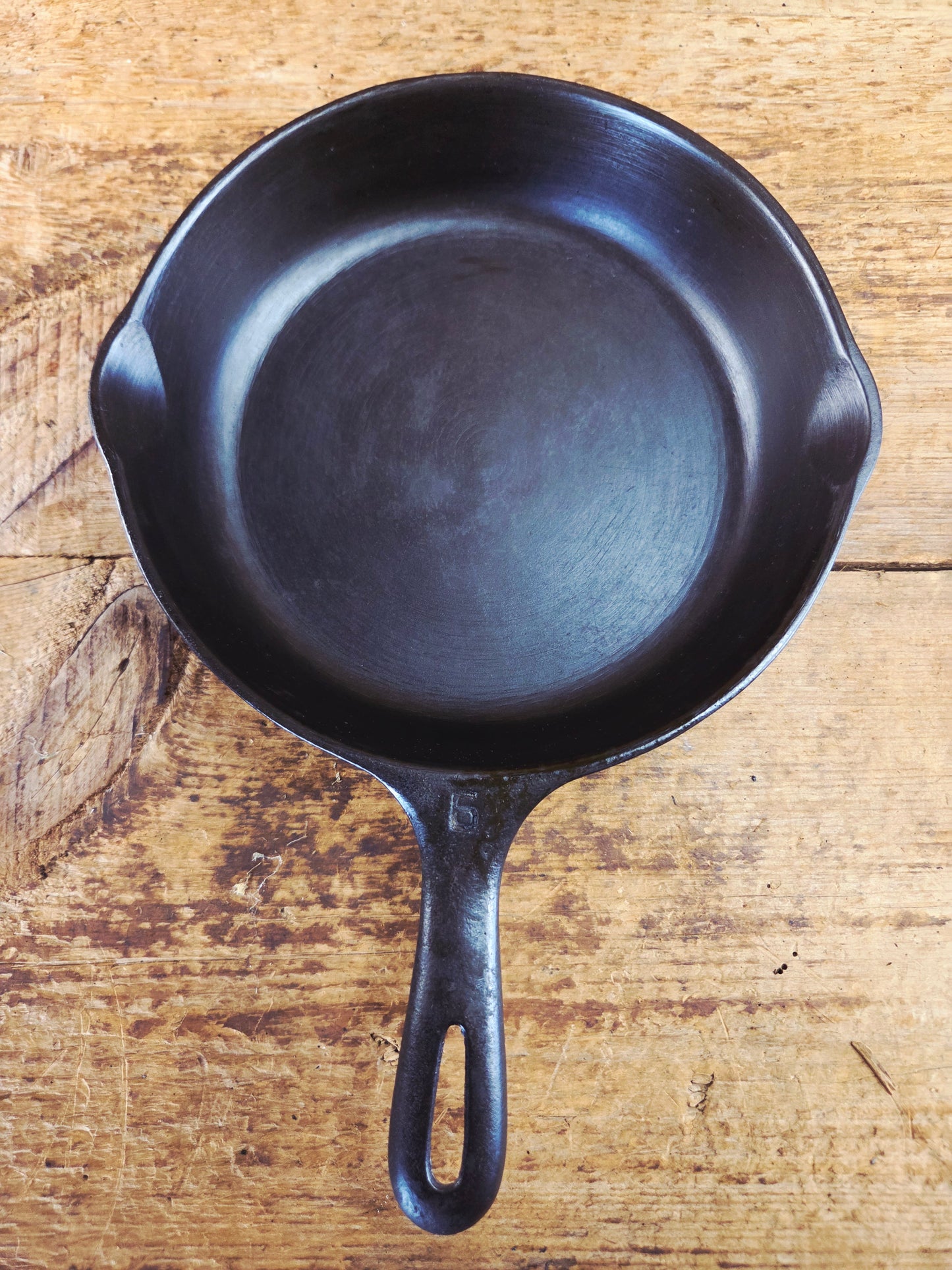 Great gift!  Wagner #6 Cast Iron Skillet, 8 Inches, Great Saute pan or starter pan!