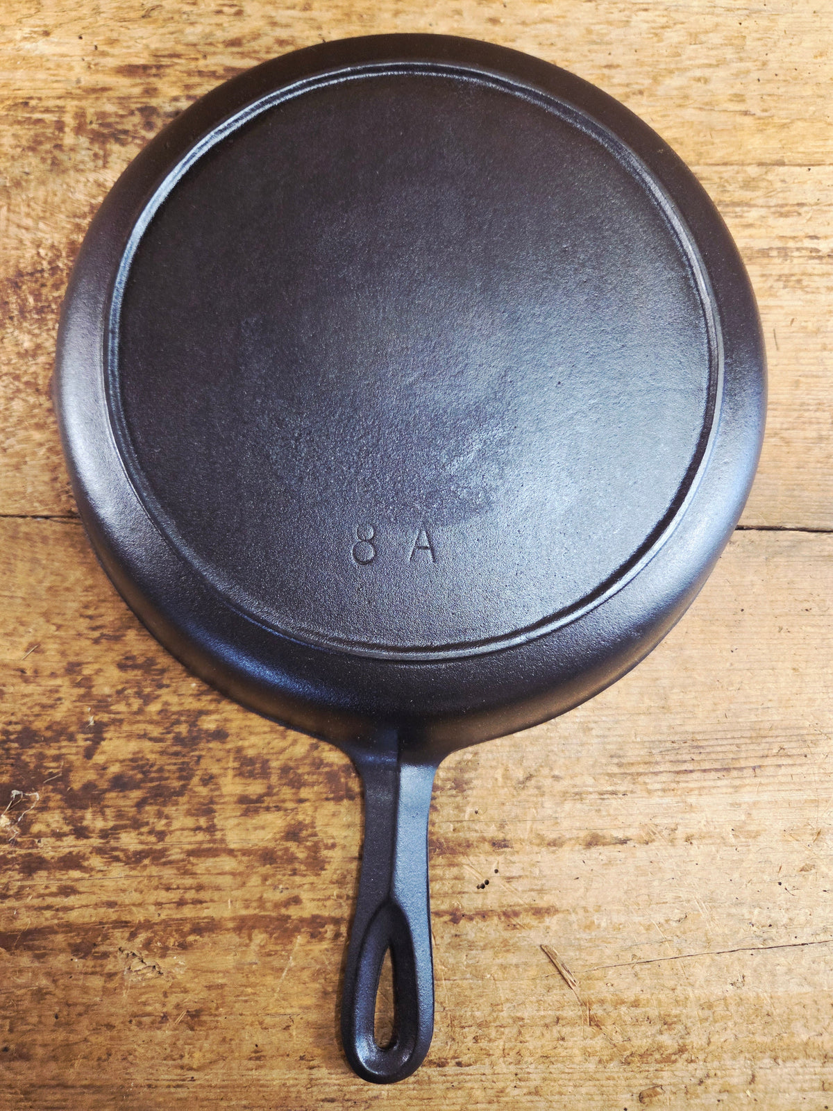 The Classic! 1930’s Birmingham Stove & Range Red Mountain Series #8 Skillet with Heat Ring 8 A Skillet