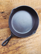 Gorgeous 1940’s Lodge #6 Skillet with 3-Notch Heat Ring. Perfect for the whole family perfect for sauté and sides