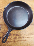PRICED TO SELL! Great daily user Mystery #8 Skillet with Heat Ring and X Makers Mark. Handles beautifully Skillet