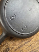 Amazing gift idea! Early Birmingham Stove & Range #3 E ’S’ Series Egg Skillet Red Mountain Series. Restored and Ready