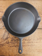 Very cool skillet. Griswold’s Good Health #9 Cast Iron Skillet 659. Classic Department store piece! Skillet