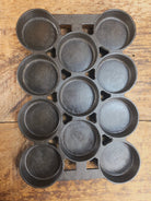 HTF 1920’s Griswold No. 1 Gem Pan Variation 1 11 cup p/n 940. Rarity 4 Bakeware