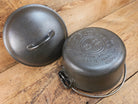 WOW Hard to Find and the cutest Dutch oven EVER. 1920’s Griswold #6 Tite-Top Cast Iron Dutch Oven High Dome Lid with EZ
