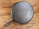 1920’s Griswold #8 Skillet with Large Block Logo and Smooth Bottom 704 F Skillet