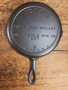 Priced to Sell Hard to Find 1920’s Griswold’s Victor #6 Skillet with Heat Ring Fully Marked 697 Skillet