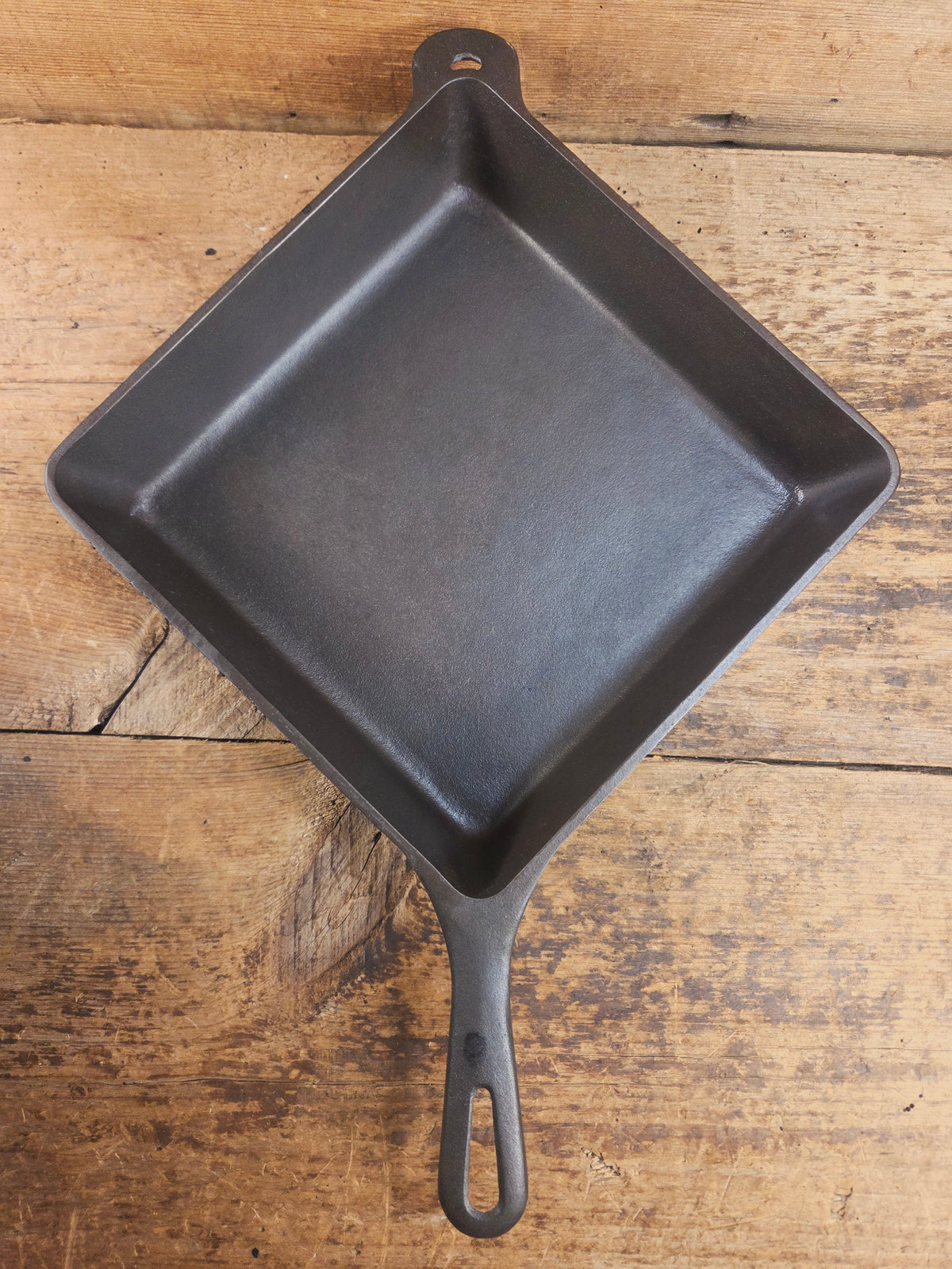 1940’s Griswold No. 768 Square-Fry Skillet with Small Block Logo Erie PA ’E’ Skillet