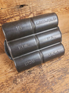 WOW. Tough To Find 1920’s LARGE Griswold No. 16 French Roll Bread 6 cup 6139 Bakeware