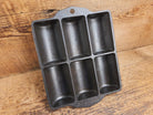 WOW. Tough To Find 1920’s LARGE Griswold No. 16 French Roll Bread 6 cup 6139 Bakeware