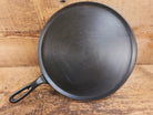 Early 1930’s Era Lodge #9 Round Griddle. Harder to find piece raised X and incised 9. Pancakes and Grilled Cheese!
