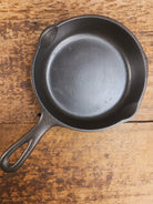 Wagner Ware #3 Cast Iron Egg Skillet with Stylized Logo and Smooth Bottom 1053 Q Skillet