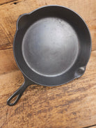 1890’s 3rd Series ERIE #8 Skillet with Heat Ring 704. Amazing piece of culinary history. Wonderfully light to use