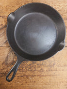 1890’s 3rd Series ERIE #8 Skillet with Heat Ring 704. Amazing piece of culinary history. Wonderfully light to use