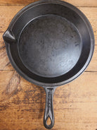 WOW! Authentic Philo Penfield Stewart Mid 1800’s elegant HUGE raised P.P.S. #11 skillet. This is a tough one to find!