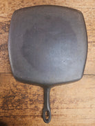 Great daily workhorse! 1950’s era Birmingham (BSR) Stove & Range cast iron square fryer skillet Skillet