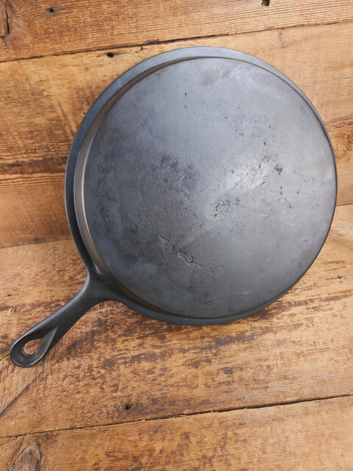 Large and gorgeous 1800’s (Philo Penfield Steward pattern) antique #10 Skillet. Very cool Skillet