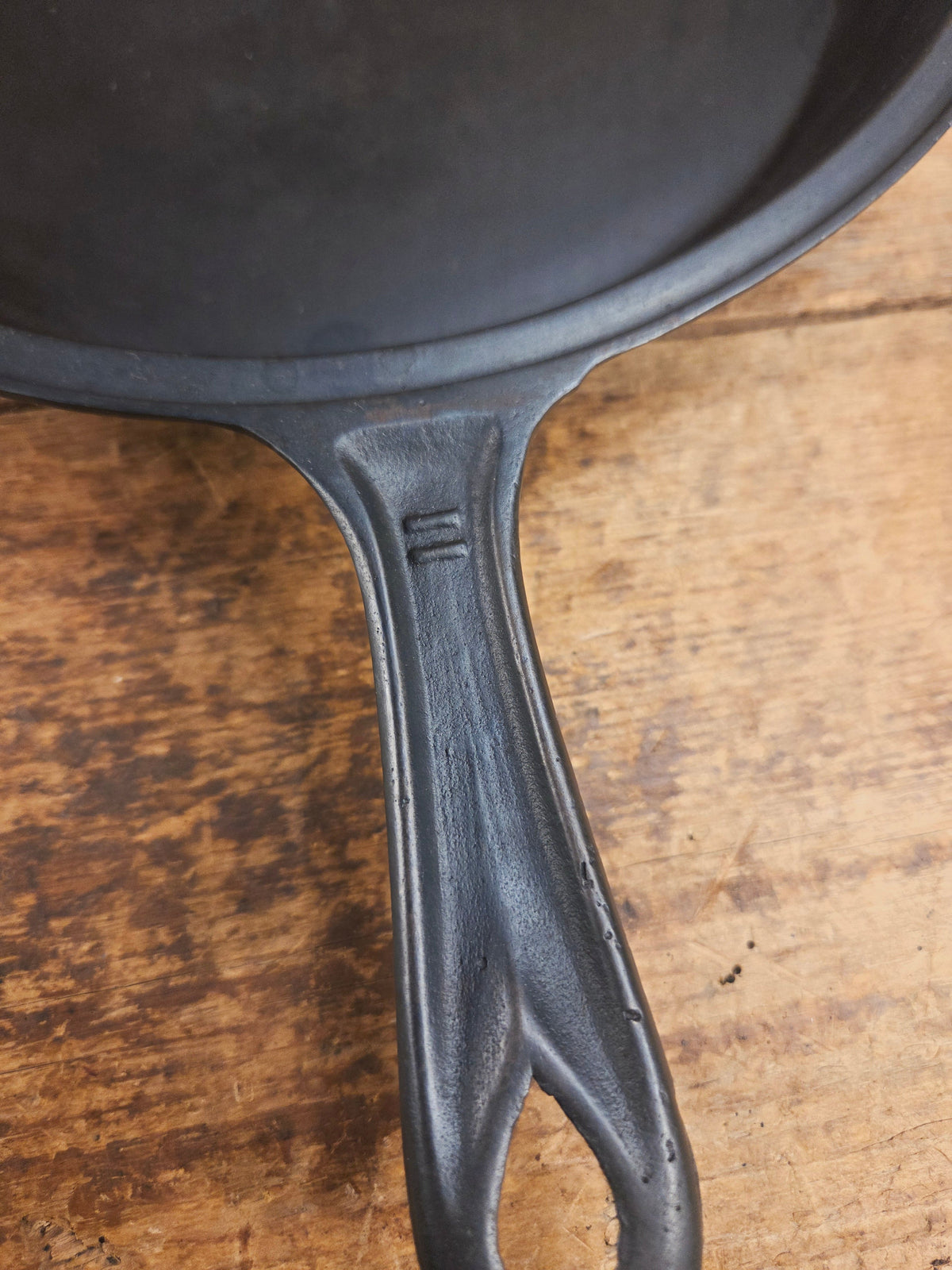 Large and gorgeous 1800’s (Philo Penfield Steward pattern) antique #10 Skillet. Very cool Skillet
