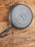 1940’s Griswold No. 3 Cast Iron Egg Skillet with Small Block Logo 709 J Skillet