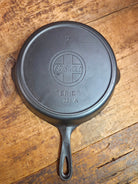Gorgeous!! Very early 1910’s Griswold #7 Skillet with Heat Ring and Large Slant Logo ’Erie,’ 701 A Skillet
