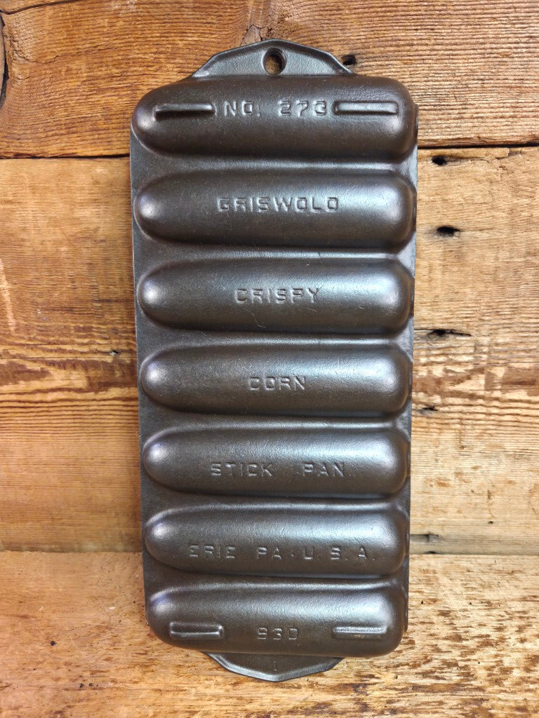 Griswold No. 273 Crispy Corn Stick Cast Iron Pan Bakeware