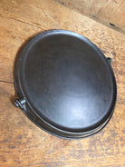 Spectacular and hard to find Griswold ERIE 3rd Series #10 Round Griddle with Bail! You don’t see these often! Griddle
